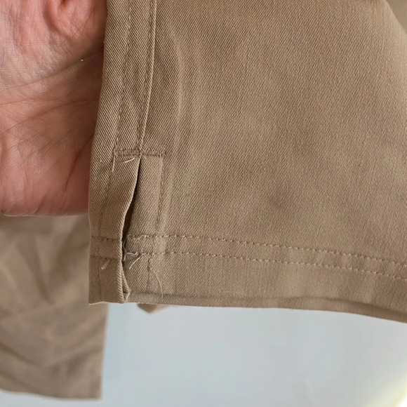 FIGS High Waisted Yola Skinny Scrub Pants Tan Nude Latte Size Medium - Picture 8 of 12